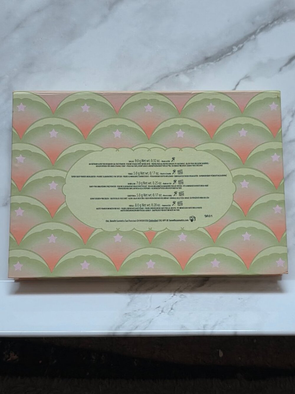 Benefit CHEEKLEADERS Palette (Hoola-Dallas-Galifornia-Dandelion-Tickle) - Picture 6 of 6